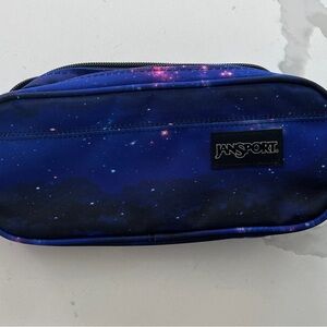 JanSport Large Accessory Pencil Pouch “Cyberspace Galaxy”
